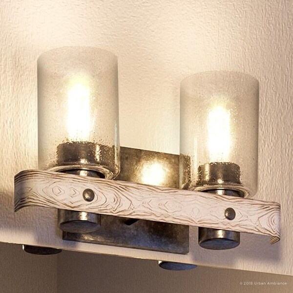 Shop Luxury Modern Farmhouse Bathroom Vanity Light, 8.5"H ...