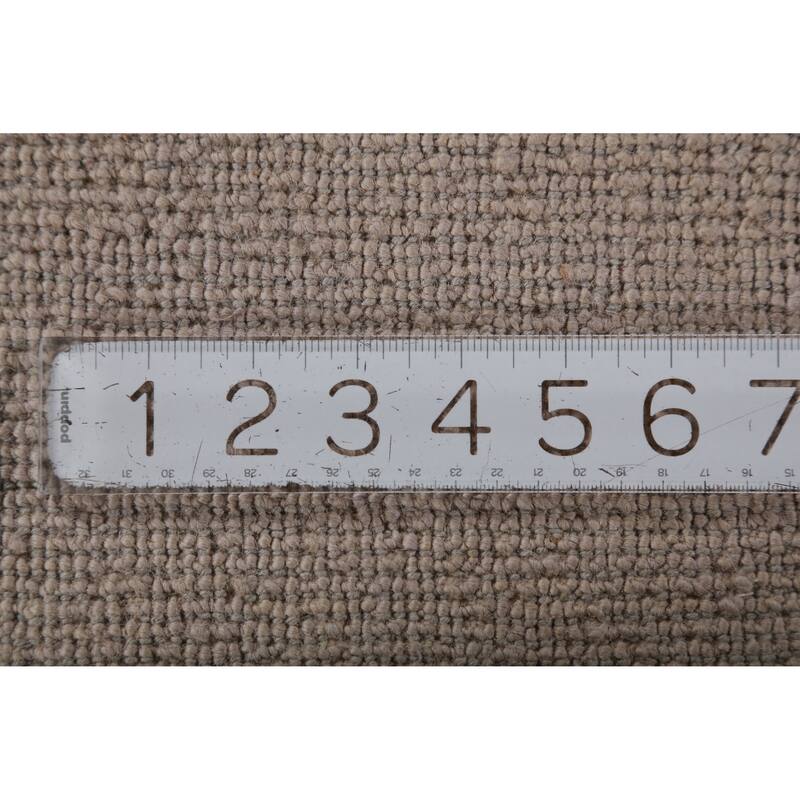 Hand Knotted Oriental 100% Wool Carpet Modern Solid Pink Gabbeh Area Rug - 13' 0'' X 10' 0''