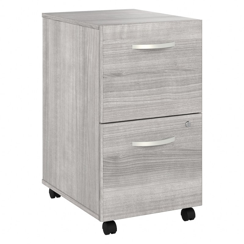 Hybrid 2 Drawer Mobile File Cabinet by Bush Business Furniture