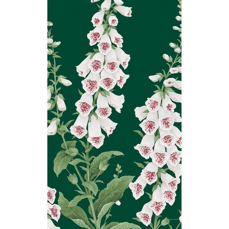Graham & Brown Foxglove Emerald Wallpaper