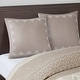 preview thumbnail 7 of 11, INK+IVY Isla Cotton Embroidered Euro Sham