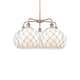 Option Antique Copper / White Glass with White Rope