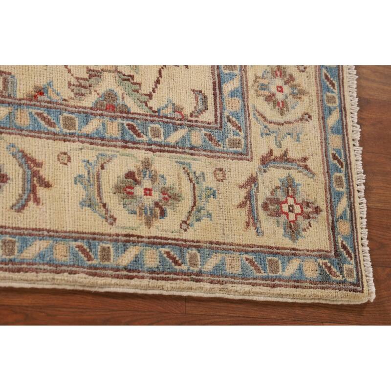 Kazak Oriental Accent Rug Handmade Floral Wool Carpet - 3'2"x 5'2"