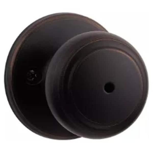 slide 2 of 19, Kwikset Cove Privacy Door Knob Set