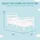 preview thumbnail 2 of 5, Dream On Me Emma White 3-in-1 Convertible Toddler Bed