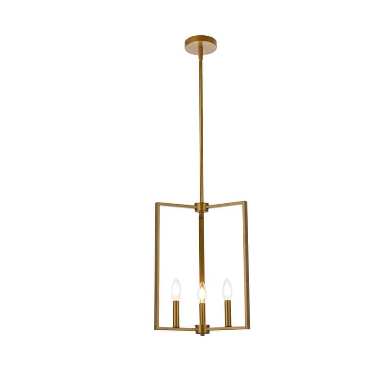 Viola 3 Light Pendant in black - 14 Inch