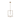 Viola 3 Light Pendant in black - 14 Inch