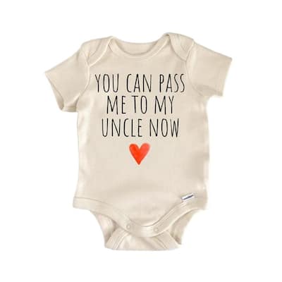 Uncle - Baby Boy Girl Clothes Infant Bodysuit Funny Cute Newborn