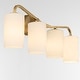 preview thumbnail 7 of 8, Quorum International 5307-4 Rutherford 4 Light 32" Wide Vanity Light