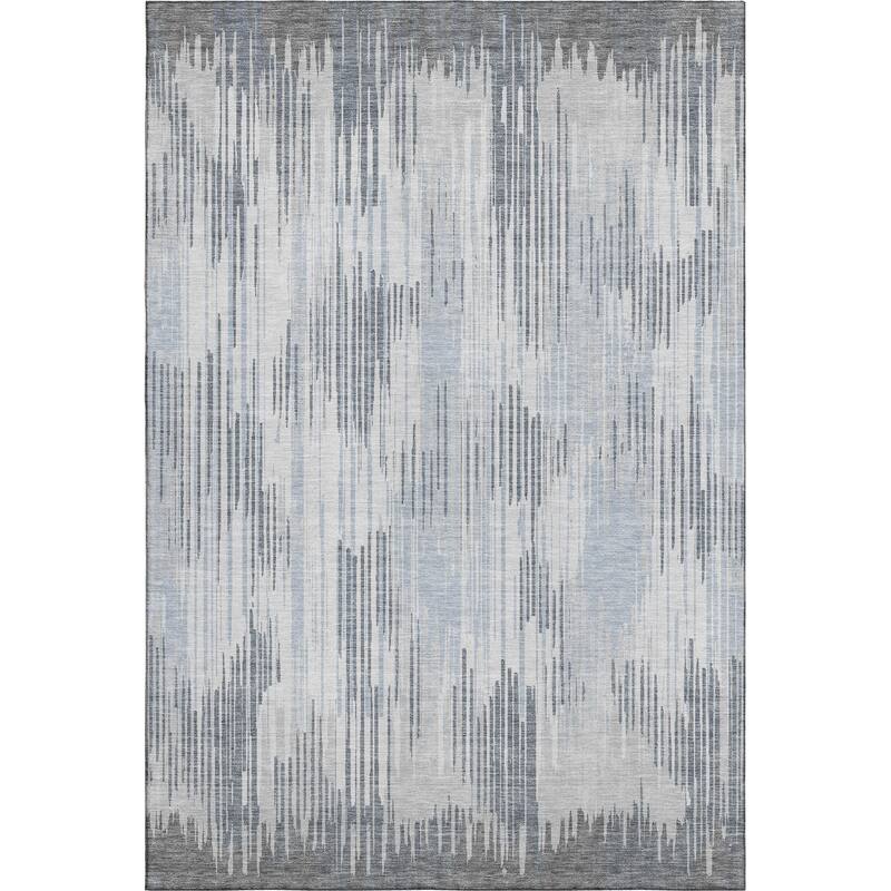 Premium Washable Super Soft Transitional Stripes Mayfield Rug