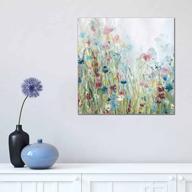 iCanvas "Wildflower Meadow" by Carol Robinson Canvas Print - 18x18x1.5