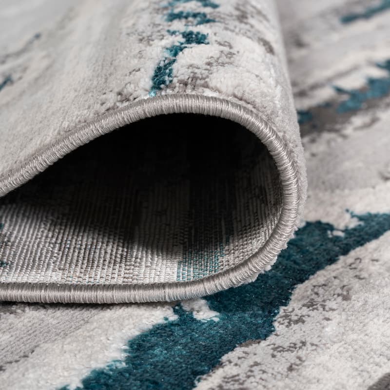 JONATHAN Y Timeworn Modern Stripe Area Rug