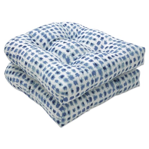 Pillow Perfect Outdoor Indoor Alauda Porcelain Seat Cushion (Set of 2) 19 X 19 X 5