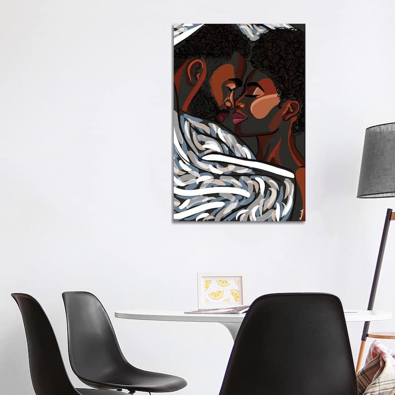 iCanvas "Love In The Dark" by NoelleRx Canvas Print - 40x26x1.5