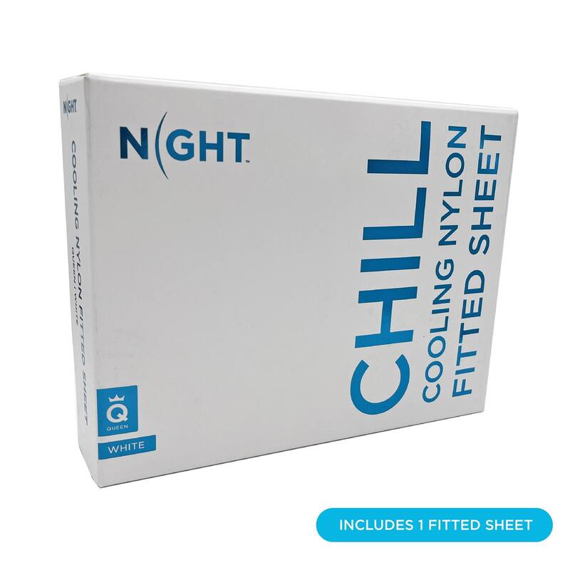 NIGHT Chill Cooling Nylon Fitted Bed Sheet