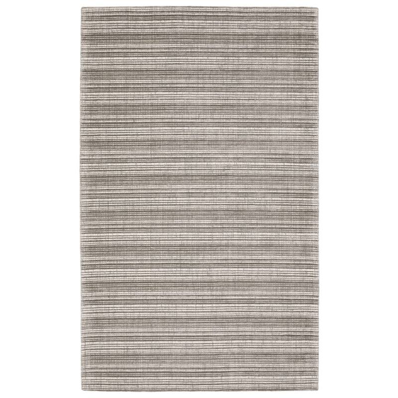 HomeRoots Striped Industrial Rectangle Area Rug