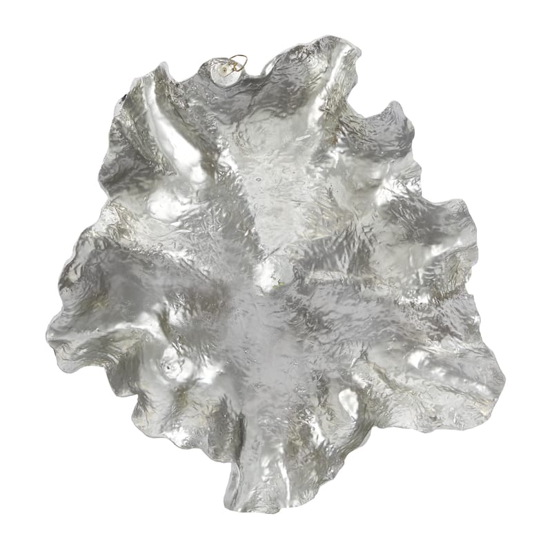 Polystone Floral 3D Home Wall Decor - Set of 3 Gold or Silver Roche River Decor