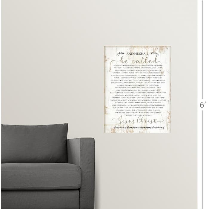 "Names of Christ" Poster Print - Multi