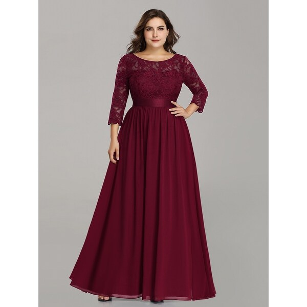 ever pretty red dress