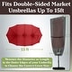 preview thumbnail 4 of 10, Pure Garden Polyester Waterproof Double-sided Umbrella Cover