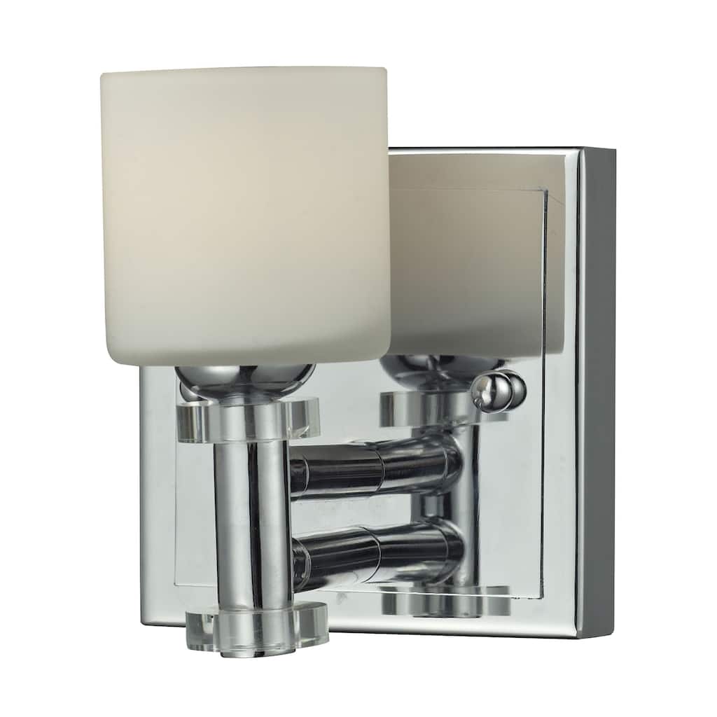Ronn 4-inch Wide 1-Light Vanity Light in Chrome - 4