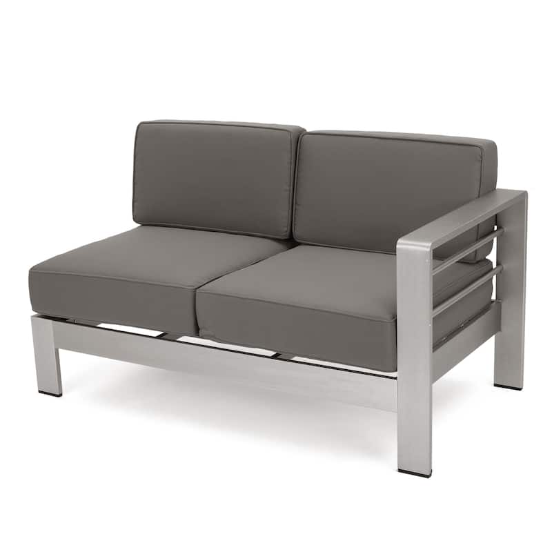 Cape Coral Outdoor 5-piece Sofa Set with Fire Pit by Christopher Knight Home