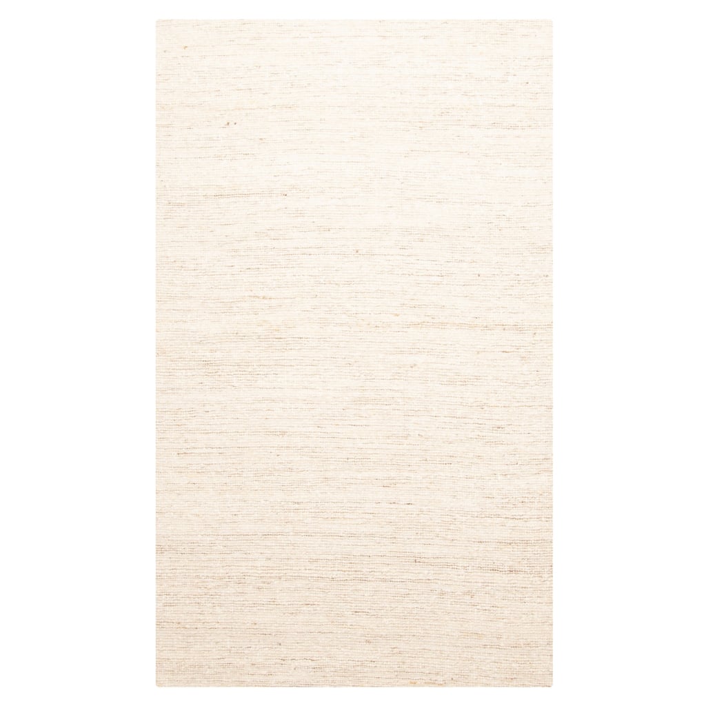 ECARPETGALLERY Braid weave Sienna Cream Wool Rug - 4'11 x 8'1