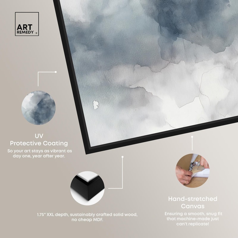 Calming Tides Canvas Set of 2 by Art Remedy