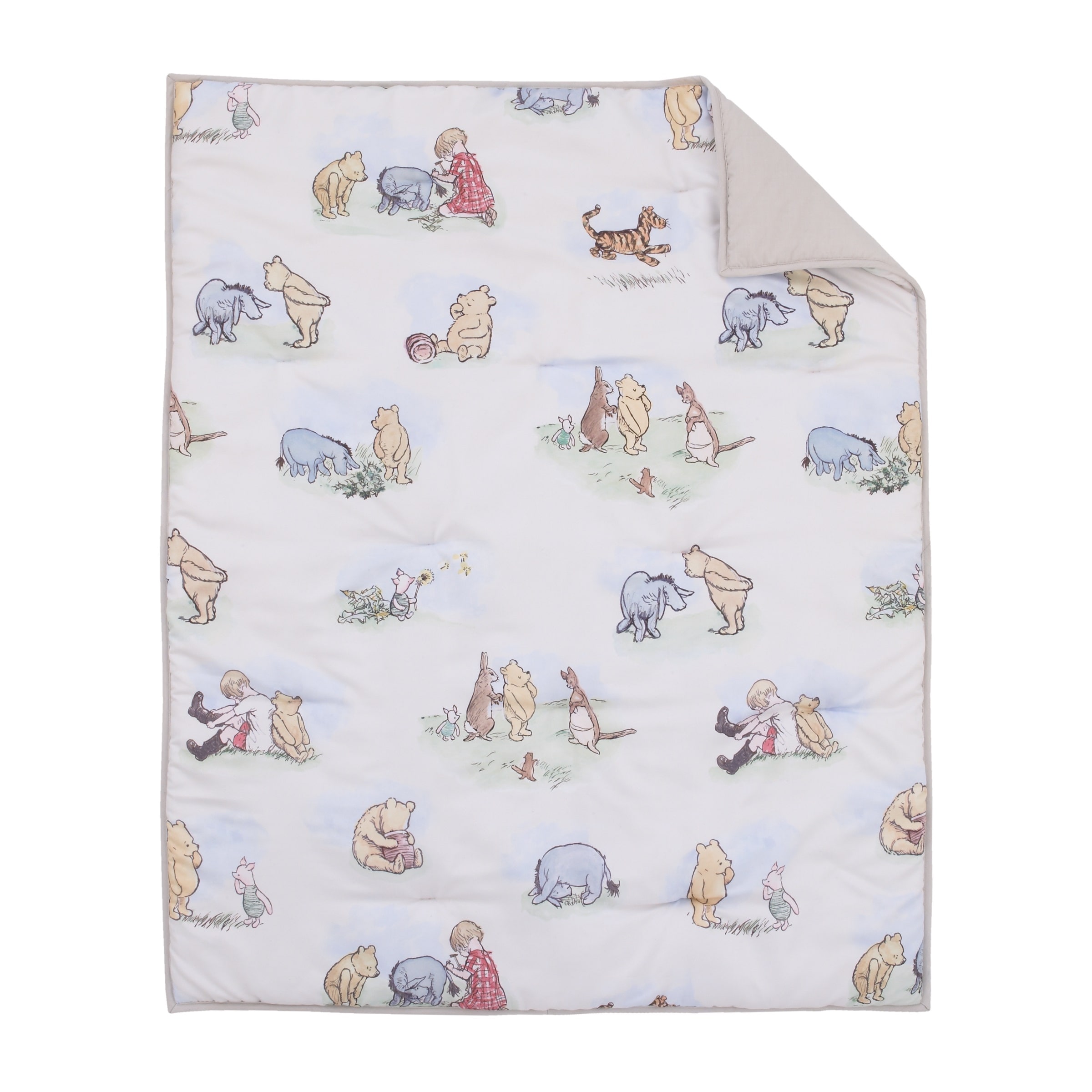 Classic Pooh Storybook 6 Piece Crib Bedding Set by Disney 3336612