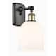 Option Black Antique Brass / Glossy White