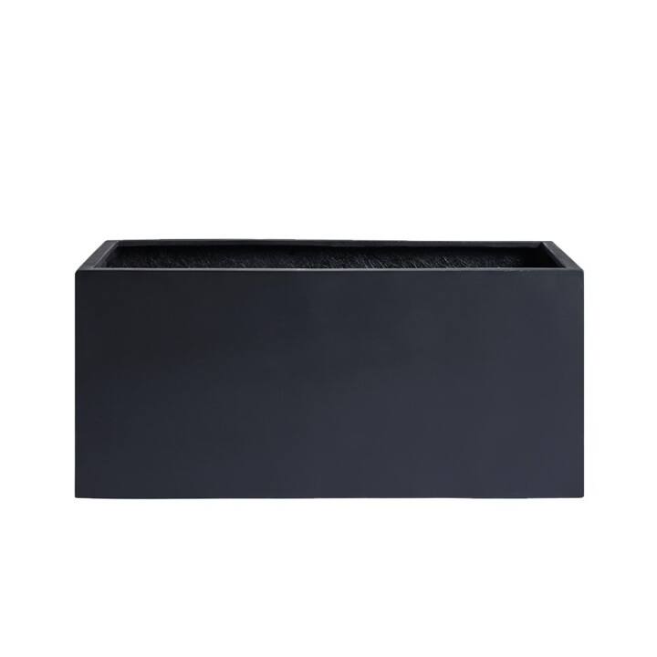 Dreampatio Oakland 1-Piece Fiberstone Rectangular Planter Set