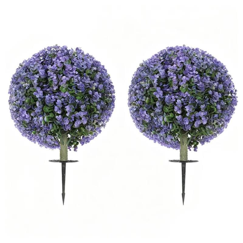 Artificial Ball Eucalyptus Pruning, Artificial Plants, Simulated Plants, Decorative Trees