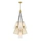 preview thumbnail 2 of 4, Designers Fountain D328M-7CH Liana 7 Light 18" Wide Chandelier