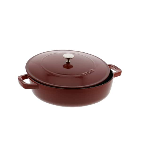 https://ak1.ostkcdn.com/images/products/is/images/direct/a788e0a76e3eea5ac9bf18770a46f4c00c766594/Staub-Cast-Iron-4-qt-Braiser---Brick-Red.jpg?impolicy=medium