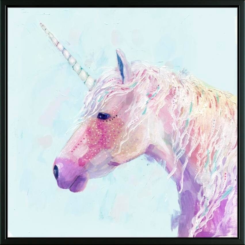 Shop Easy Art Prints Victoria Borges S Mystic Unicorn Ii Premium