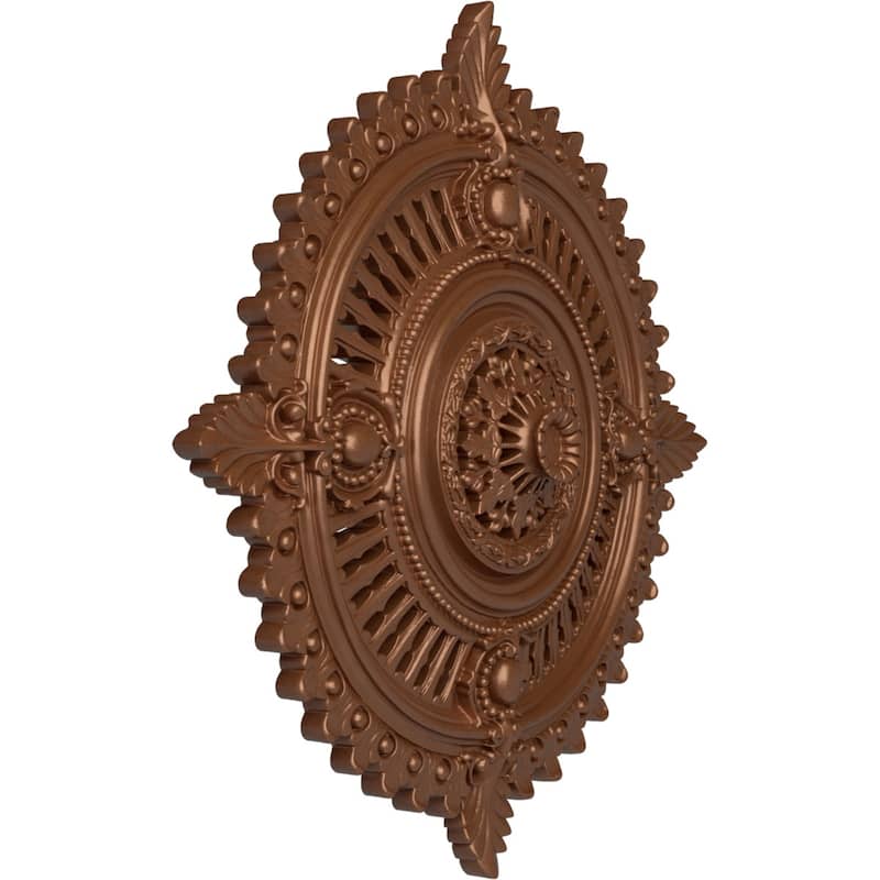 29 1/8"OD x 1 1/4"ID x 4"P Haylynn Ceiling Medallion