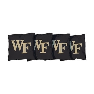 Wake Forest Demon Deacons Black Cornhole Bags