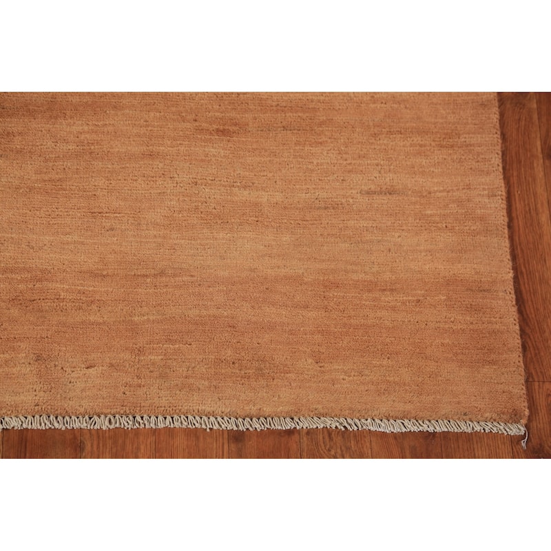 Gabbeh Modern Oriental Rug Hand-Knotted Living Room Wool Carpet - 4'8" x 6'4"