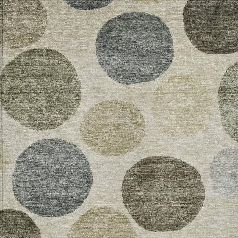 HomeRoots Geometric Transitional Rectangle Outdoor Rug