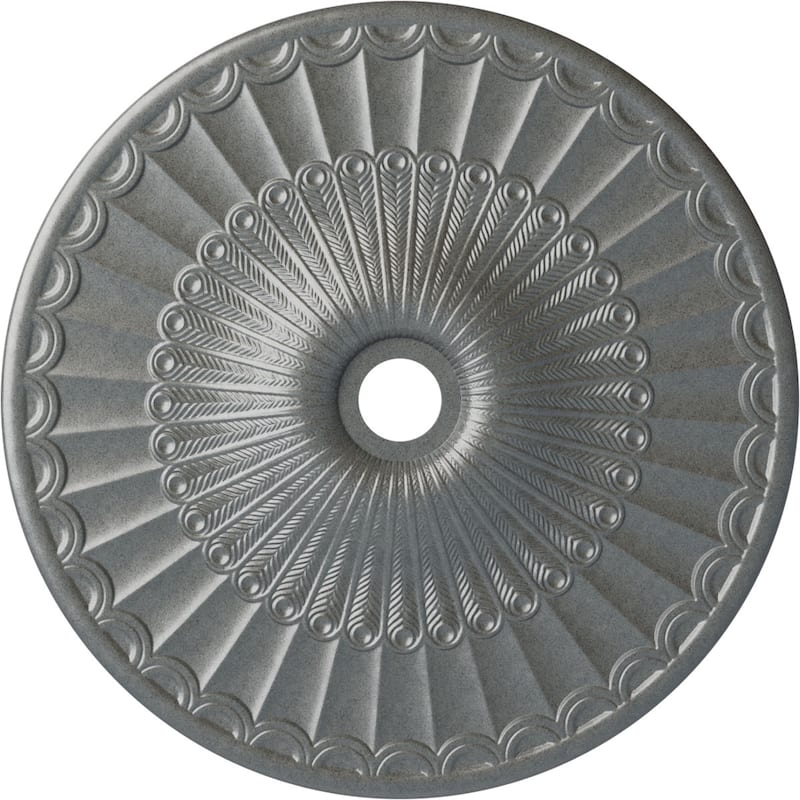 36 5/8"OD x 3 5/8"ID x 2 3/8"P Galveston Ceiling Medallion