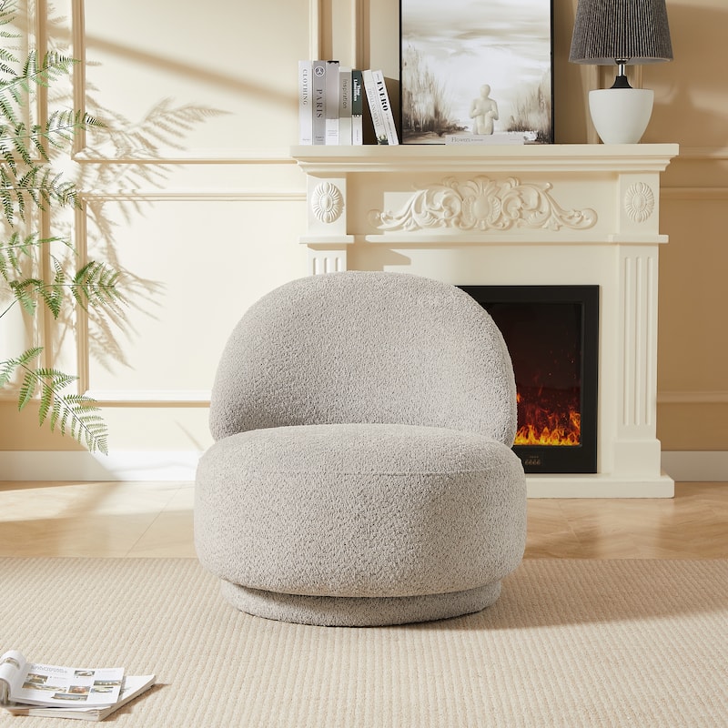Accent chair for Living room With Swivel Function