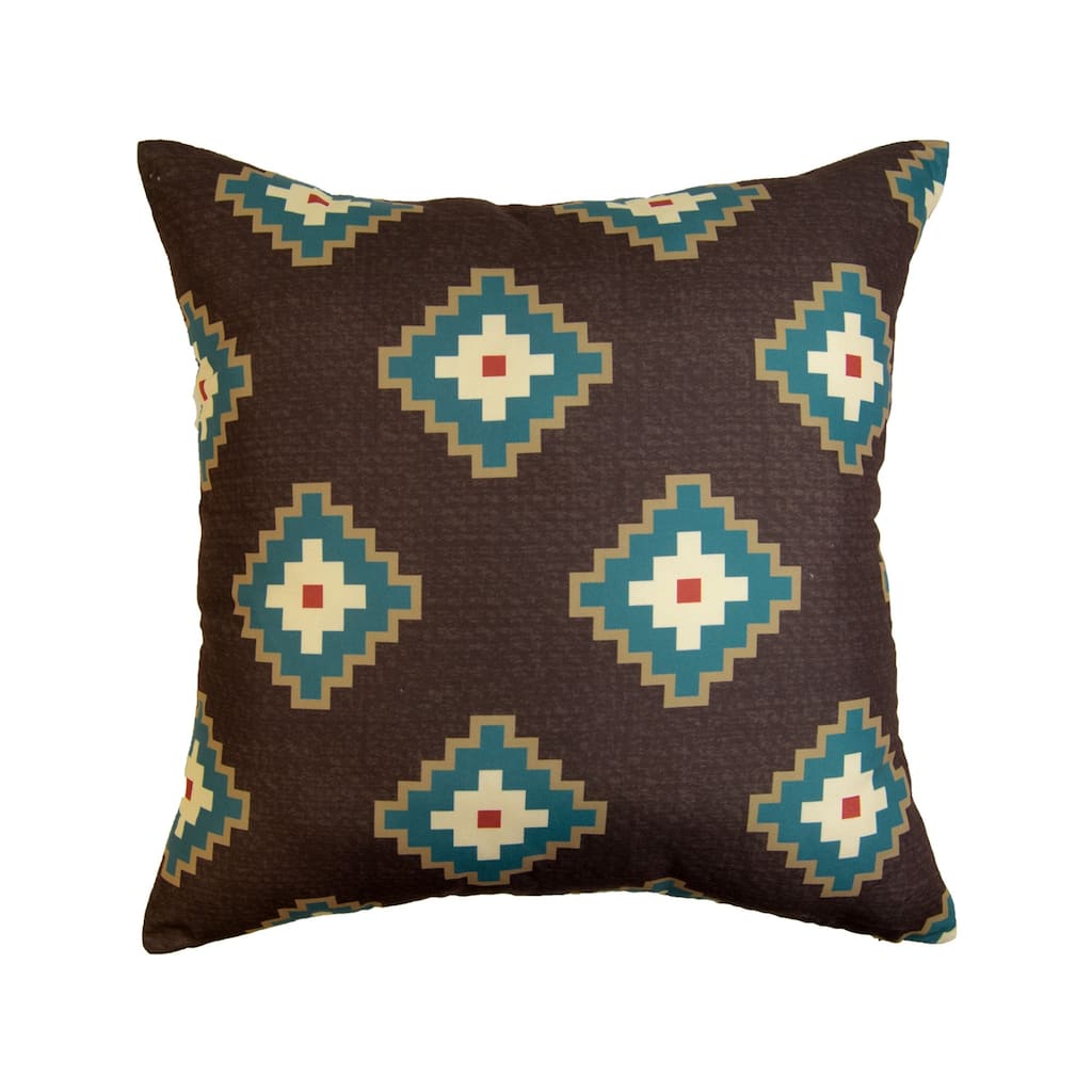 Your Lifestyle by Donna Sharp Mahogany Desert "Motif" Polyester Decor Pillow Cover