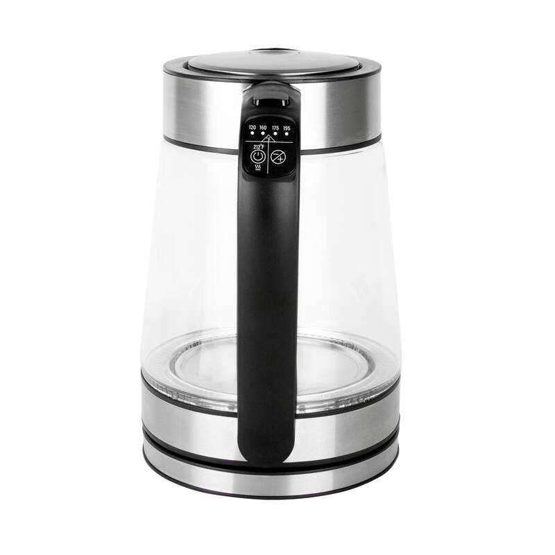 Kalorik 1.7L Rapid Boil Electric Kettle with Blue LED Bed Bath