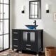 preview thumbnail 21 of 106, 36" Bathroom Vanity with Sink Set Side Cabinet