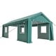 preview thumbnail 43 of 42, Heavy Duty Carport with Roll-Up Sidewall and Ventilated Windows with Removable Sidewalls