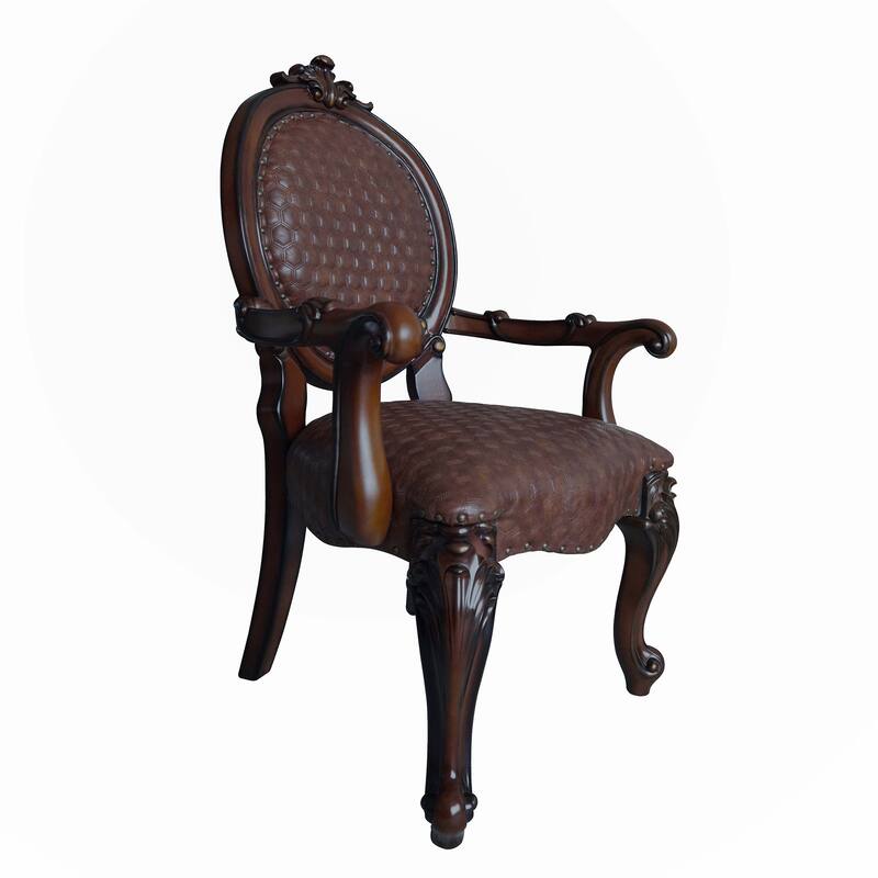 Arm Chair with Nailhead Trim (Set of 2)