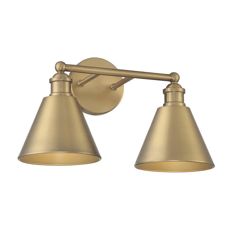 Meridian M80063 2 Light 17" Wide Bathroom Vanity Light