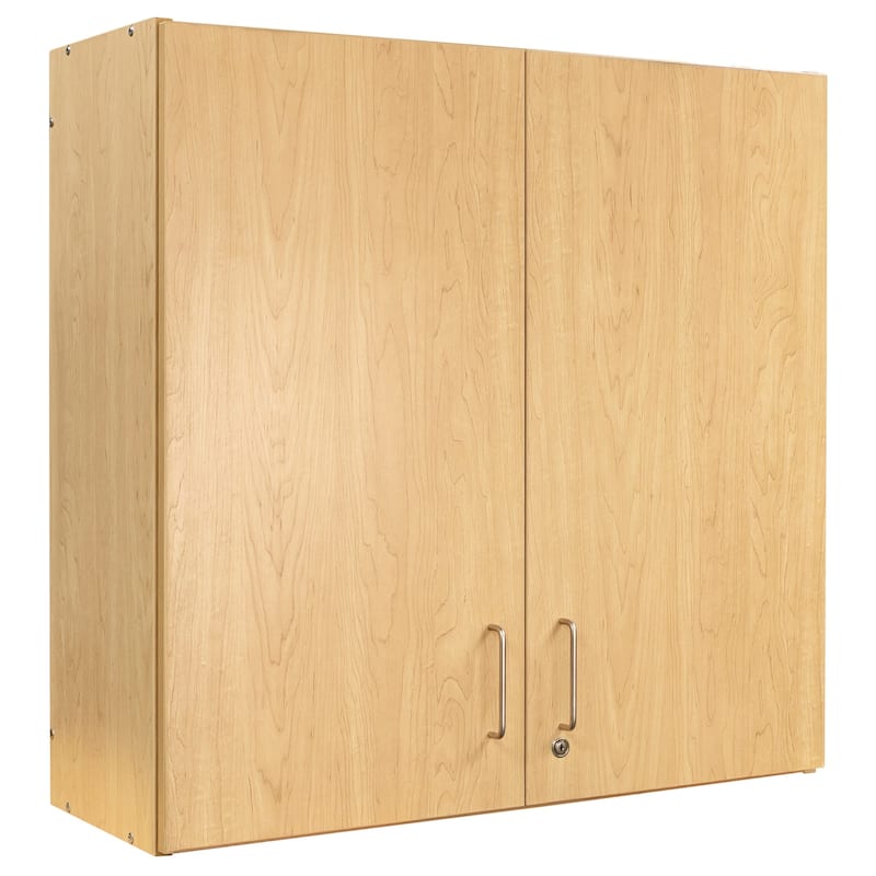 Tot Mate 4-Compartment Wall Cabinet, Ready-To-Assemble - Maple