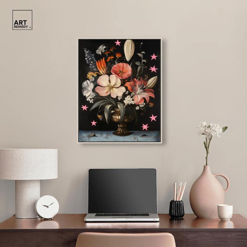 TANY's Floral Universe I Canvas by Art Remedy