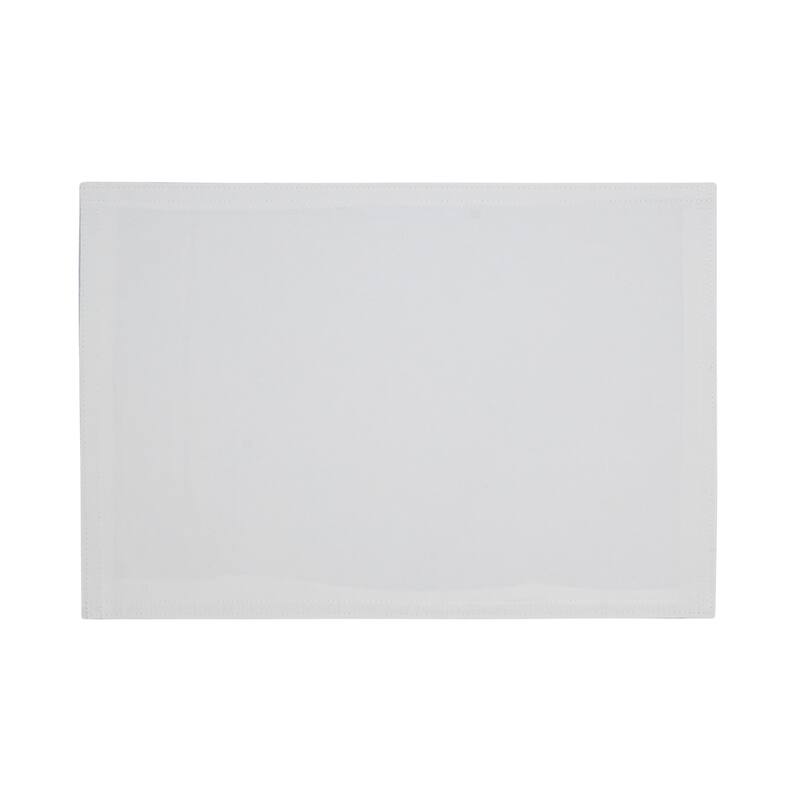 Refined Stitched Plaid Placemat (Set of 4)
